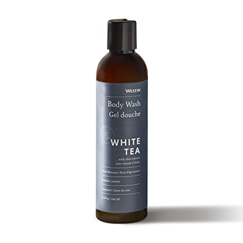 Westin White Tea Aloe Body Wash - Hydrating Bath and Shower Gel with Signature White Tea Aloe Scent - 8 ounces