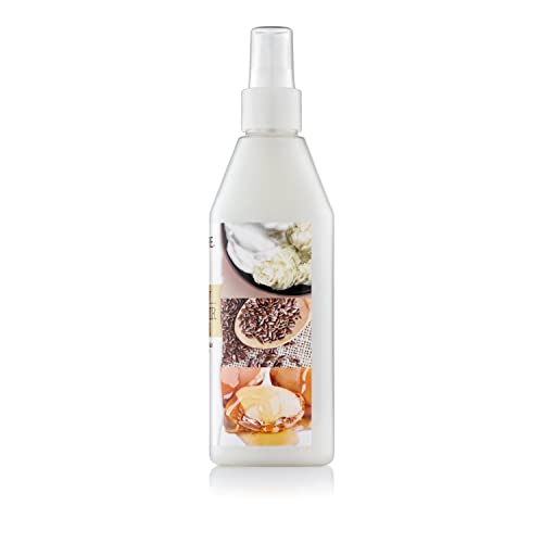 Creme of Nature Double Duty Curl Definer and Booster with Butter Blend, Flaxseed and Argan Oil, Moisturizing Anti-Shrinkage and Styling Spray for Natural Hair, 8 oz