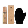 ESTB self tanning | self tanning lotion | Get The Darkest Tan Possible Bundle - Best Dark Self Tanning Mousse w Mitt Applicator, 1 Hour Sunless Tanner, No Fake Tan Smell, Vegan, 6.7 Fl Oz