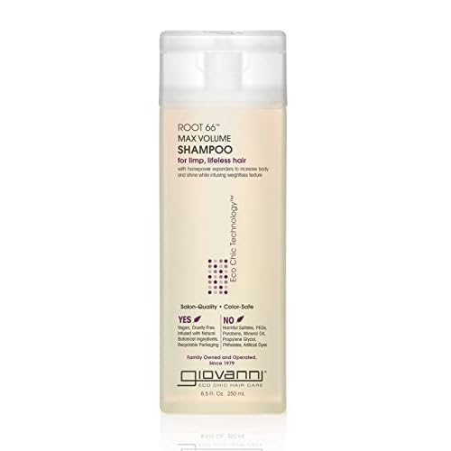 Giovanni Cosmetics Shampoo Ec Root 66, 8.5 fl oz