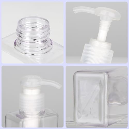 150ml Pump Bottles, 2-Pack Refillable Lotion Dispenser