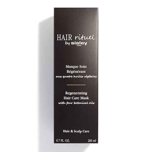 Hair Rituel by Sisley Paris Regenerating Hair Care Mask with Four Botanical Oils - 200 mL - Intensive Mask for Damaged Hair - Supports Hair & Scalp Health - Lightweight, Creamy Texture - Shiny Finish