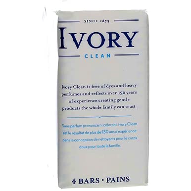 Ivory Original Soap Bath Bar - 4 Oz, 4 Ea ( Pack of 4 )