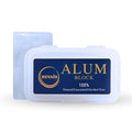 Natural Alum Block 100g ? 100% Pure Fitkari Stone Deodorant & Aftershave for Men, Soothes Razor Burn & Shaving Cuts, Astringent, Non-Staining, Unscented, Alcohol-Free, Gentle on Skin