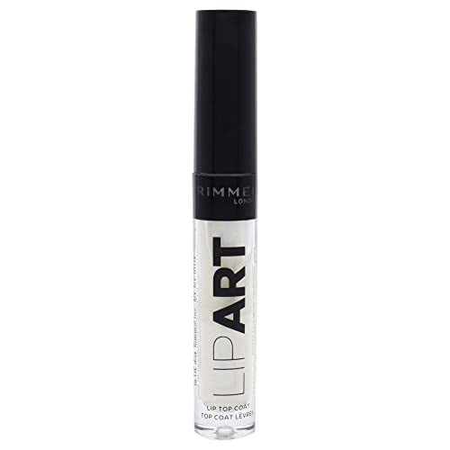 Rimmel London Lip Art Top Coat - Pearlescent Lip Gloss 0.07 oz