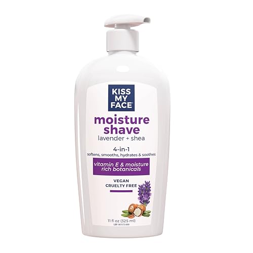 Moisture Shave with Lavender & Shea - 11 oz Vegan Hydrating Shaving Cream - Variation of THIS listing