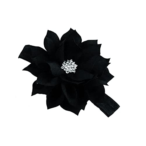 Lovely Girl Baby Headbands hair decorations.(LK1) (Black+White)