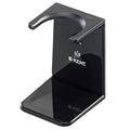 KENT VSB2 Large Black Plastic Shaving Brush Stand for Hang Drying your Shave Brush. Essential Part of Any Men's Shaving Kit, Extends Natural Bristle Brushs Life