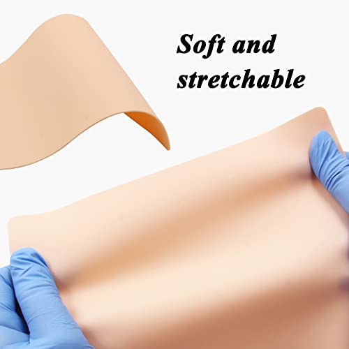 Autdor Tattoo Practice Skin - 10Pcs Double-Sided Silicone Pads