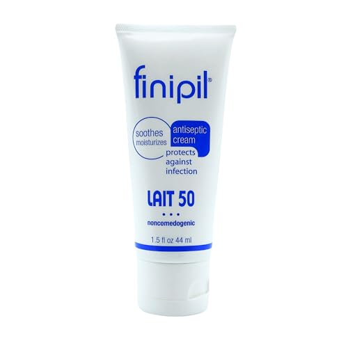 Lait 50 Antiseptic Cream ? Post Hair Removal & Ingrown Hair Treatment, Cools & Soothes Skin, 1.5 Ounce