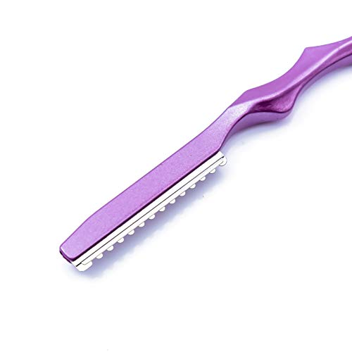 Purple Dragon 6.0" Hair Cutting Scissors Set with Razor