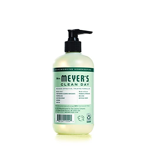 Mrs. Meyer's Clean Day Liquid Hand Soap, Birchwood Scent, 12.5 fl oz. (Pack fo 4)