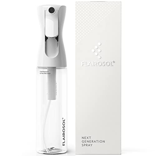 FLAIROSOL 10.1oz Continuous Mist Spray Bottle - Eco-Friendly, Leak-Proof