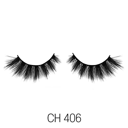 Laflare 3D Cashmere Eyelashes - 3 Pack Bundle, Reusable