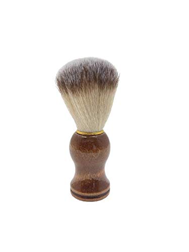 G.B.S Men Professional Shaving Kit Box- Rust Free Stainless Shaving Razor with Wooden Handle, Wooden Soap Bowl, Shaving Brush, Leather Strop, - A Full Package for Men’s Shaving