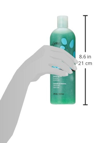 Gena Pedi Scrub Gel - Professional Exfoliating Foot Scrub, 16 fl oz