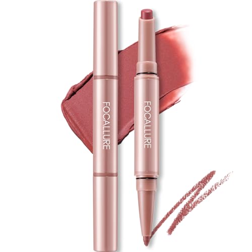FOCALLURE Fuller Sculpt 2-in-1 Lip Liner & Lipstick - Plumping