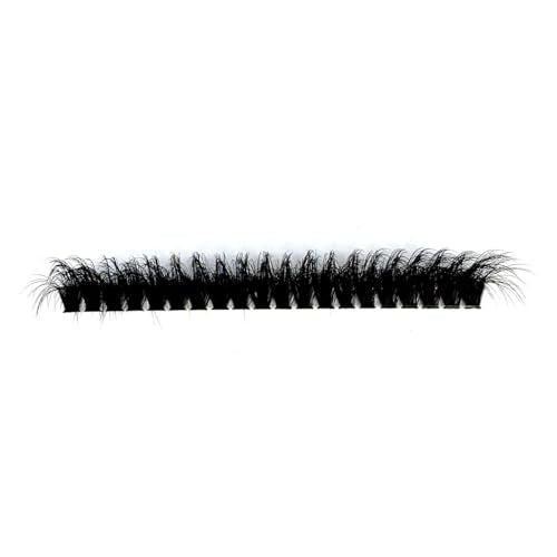 HBZGTLAD 280 Bundles 50D/60D/80D/100D/110D/150D Mink Eyelashes 0.05mm/0.07mm Thin Eyelash extension 3D Russia Volume Individual Eyelash Cluster Makeup (100D CC Curl-0.07mm10mm-20mmMIX)
