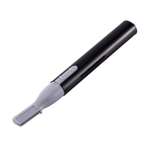 POCREATION Electric Eyebrow Trimmer, Battery Powered, Portable Hair Remover for Women and Men