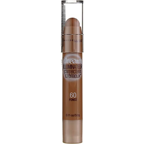 Maybelline New York Dream Brightening Creamy Concealer, Deep, 0.11 oz.