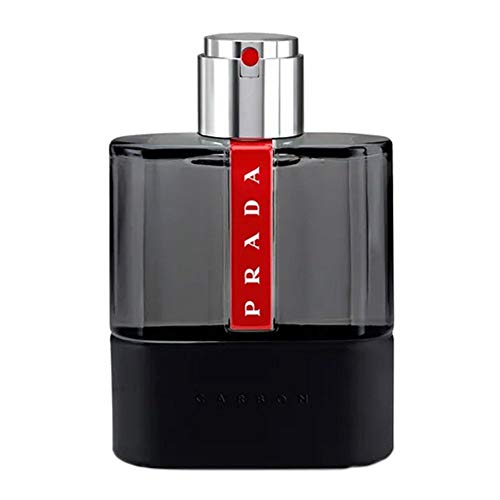 Prada Luna Rossa Carbon Eau de Toilette Cologne Spray for Men - 5.0 oz