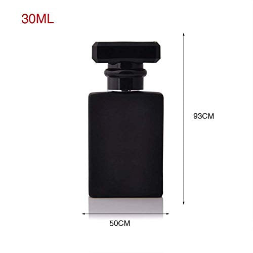 2 Pack 30ML Refillable Glass Perfume Bottles with Spray - Travel Cologne Atomizers
