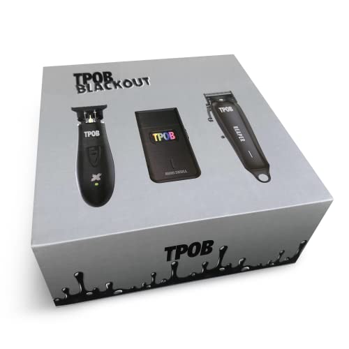 TPOB Slime 2 Black Hair Clipper Trimmer Set 6800 RPM