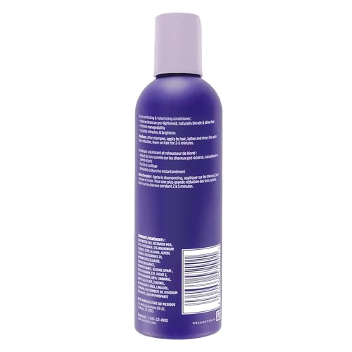 Clairol Professional Shimmer Lights Purple Conditioner | Neutralizes Brass & Yellow Tones | For Blonde, Silver, Gray & Highlighted Hair