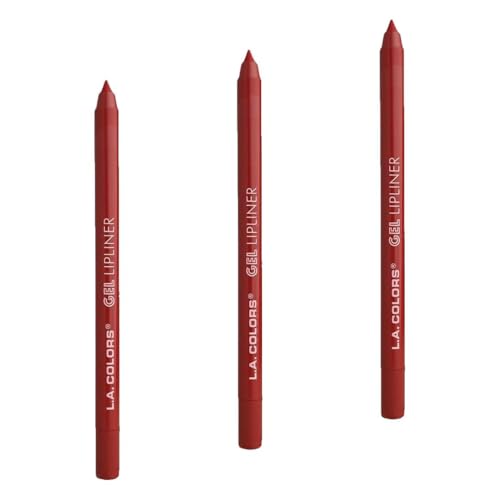 L.A. COLORS Gel Lipliner Alluring CP680 - Pack of 3
