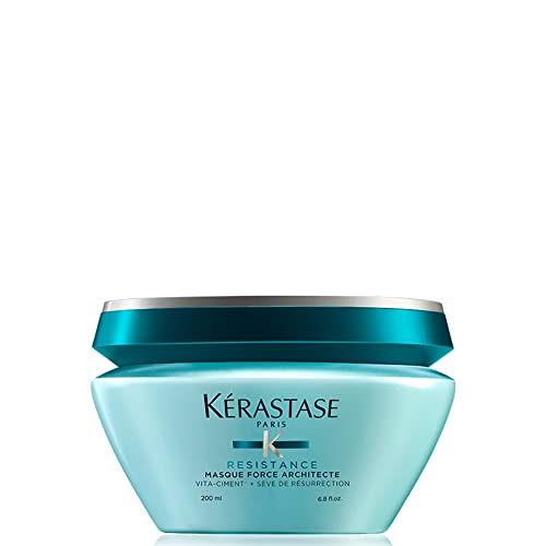 Kerastase Resistance Force Architecte Reconstructing Hair Mask For Dry and Damaged Hair - Strengthens and Prevents Breakage With Ceramides & Pro-Keratin Complex