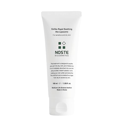 NOSTE SKINCURE Cellike Rapid Soothing Ato Liposome Lotion, Deep Soothing & Skin Barrier Repair for Dry & Itchy Skin, Hypoallergenic, Vegan Lotion, 1.01 fl.oz.