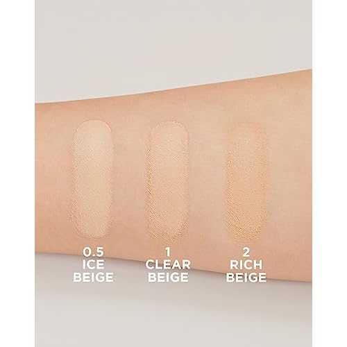 THESAEM Cover Perfection Pot Concealer 0.14oz - 0.5 Ice Beige for Light Skin Tones - Single Pot Intensive Coverage Balm for Dark Circles, Blemishes & Imperfections - Korean Makeup