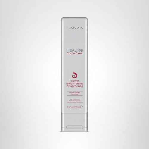 L'ANZA Healing ColorCare Silver Brightening Shampoo, for Silver, Gray, White, Blonde & Highlighted Hair, Boosts Shine and Brightness while Healing, Controls Unwanted Warm Tones (10.1 Fl Oz)