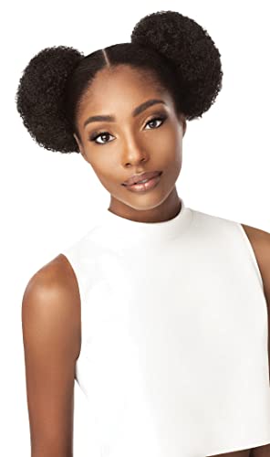 Outre Synthetic Quick Pony AFRO PUFF DUO SMALL (1B)