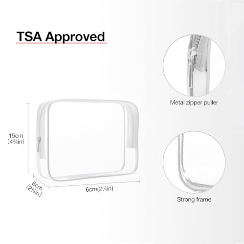 BAGSMART Hanging Toiletry Bag with TSA Cosmetic Organizer
