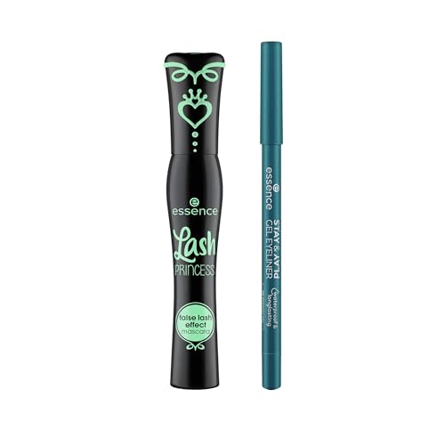 Essence Lash Princess Mascara & Stay Play Gel Eyeliner Bundle