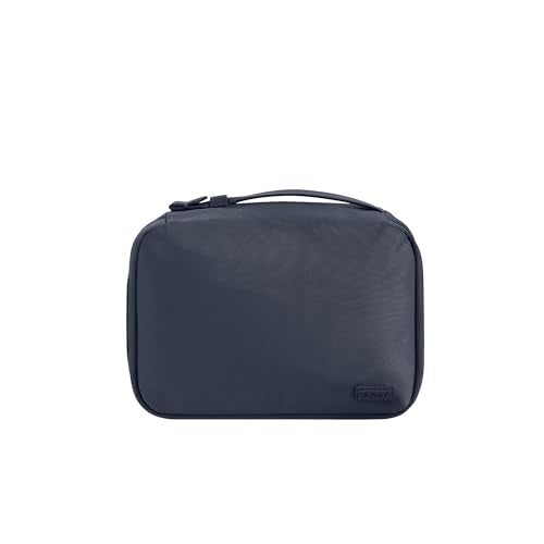 Small Water-Repellent Travel Toiletry Bag with Handle