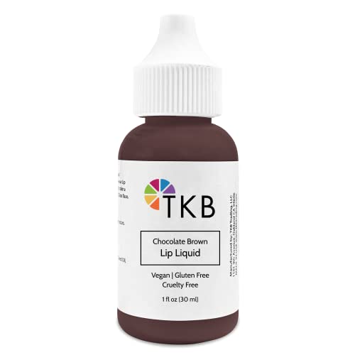 TKB Lip Liquid Color | Liquid Lip Color for TKB Gloss Base, DIY Lip Gloss, Pigmented Lip Gloss and Lipstick Colorant, Made in USA (1floz (30ml), White Pearl)