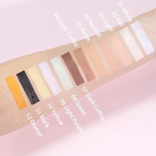 Kaely Full Coverage Concealer - Waterproof Under Eye Corrector