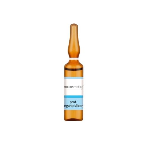 NY | Prof. Organic Silicon | Methylsilanol Mannuronate 5% | 10 x 5ml Ampoules | Made in Spain | Professional Skincare Solution