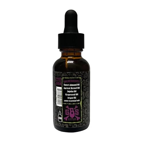 Grave Before Shave Voodoo Blend beard oil 1 oz. Bottle with Dropper top Dispenser