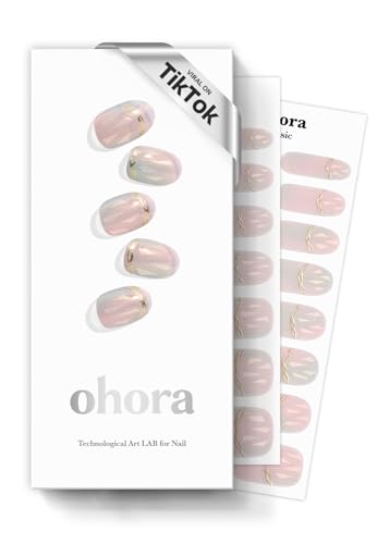 ohora Semi Cured Gel Nail Strips - Pink Mermaid