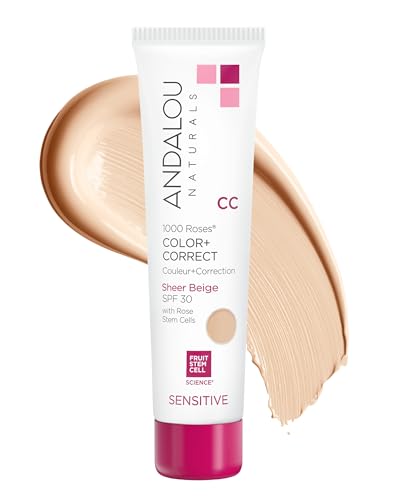 Andalou Naturals 1000 Roses CC Cream SPF 30 - Sheer Beige
