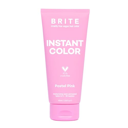 Brite Vegan Semi-Permanent Hair Color - Pastel Pink