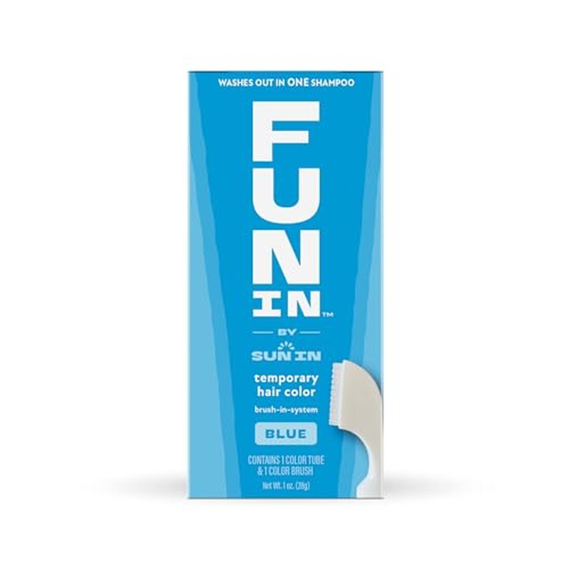 Fun In Temporary Hair Color with Brush Applicator - Washable