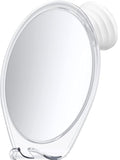 HONEYBULL Fogless Shower Mirror with Suction Mount & Razor Hook