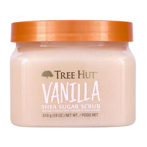 Tree Hut Vanilla Sugar Body Scrub, 18 oz | Exfoliating & Moisturizing