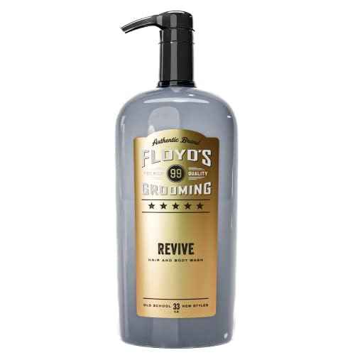 Floyd's 99 Revive 3 in 1 Men's Body Wash - Men's Shampoo, Body Wash, & Face Wash All-in One - Triple Action Formula - Moisturizing - 33 oz.