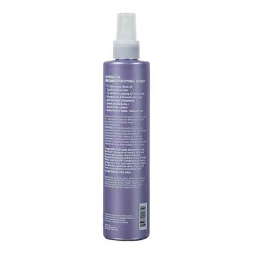 Enjoy Hair Care Intensive Reconstructing Spray, 10 Fl Oz - Amino Acid Formula for Curly Hair, Detangler , Styling Products, Anti Frizz , Color Safe, Sulfate Free