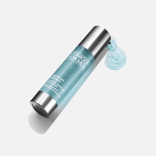 Clinique For Men Maximum Hydrator Activated Water-Gel Concentrate | Lightweight Moisturizer | 72-Hour Hydration | All Skin Types, 1.6 Fl Oz
